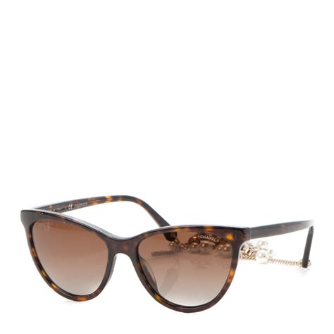 CHANEL Acetate Polarized Fantasy Pearl Cat Eye.